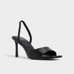 Aldo Andya Black Women's Strappy sandals - Slingback heeled sandal, Stiletto heel Women