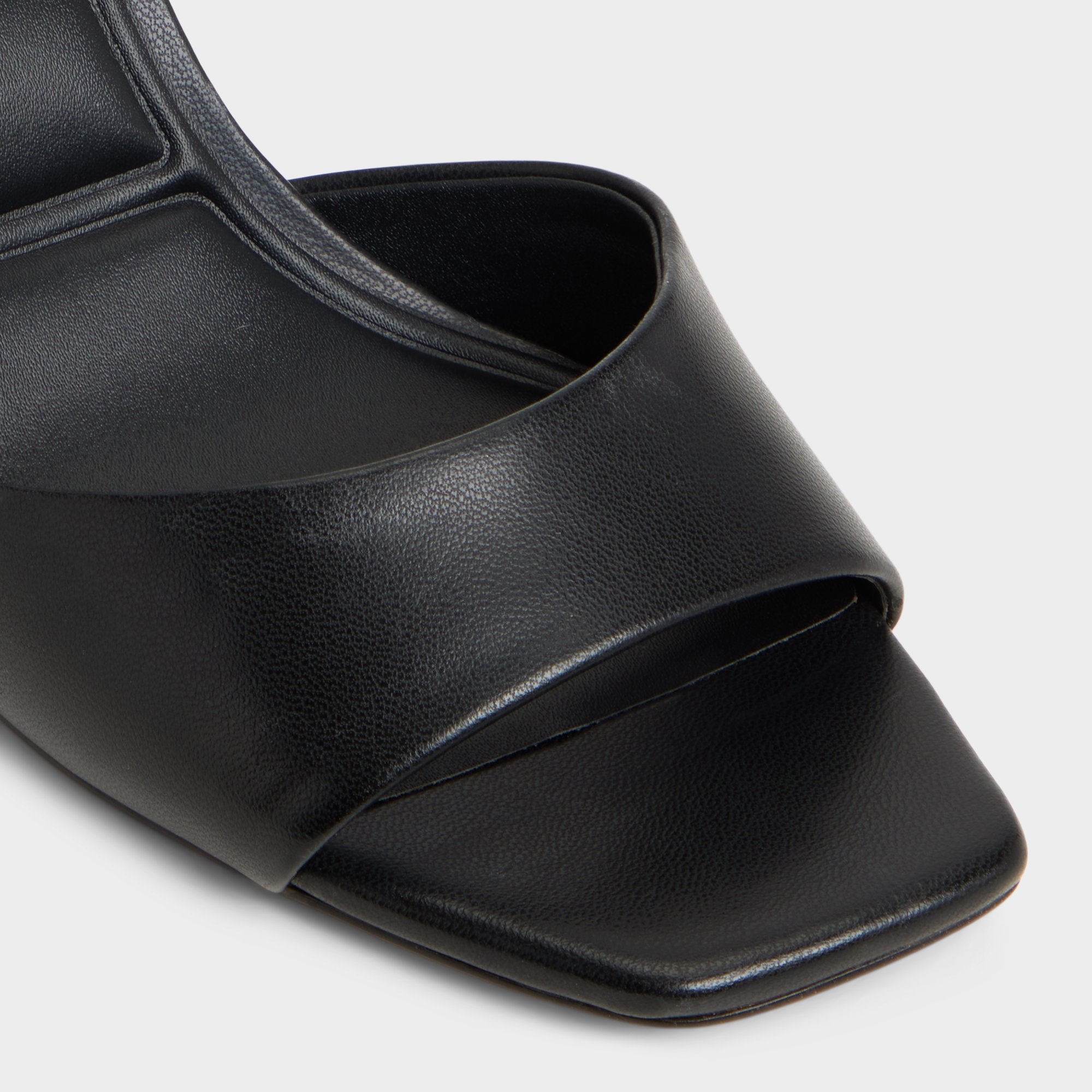 Aldo Andya Black Women's Strappy sandals - Slingback heeled sandal, Stiletto heel Women