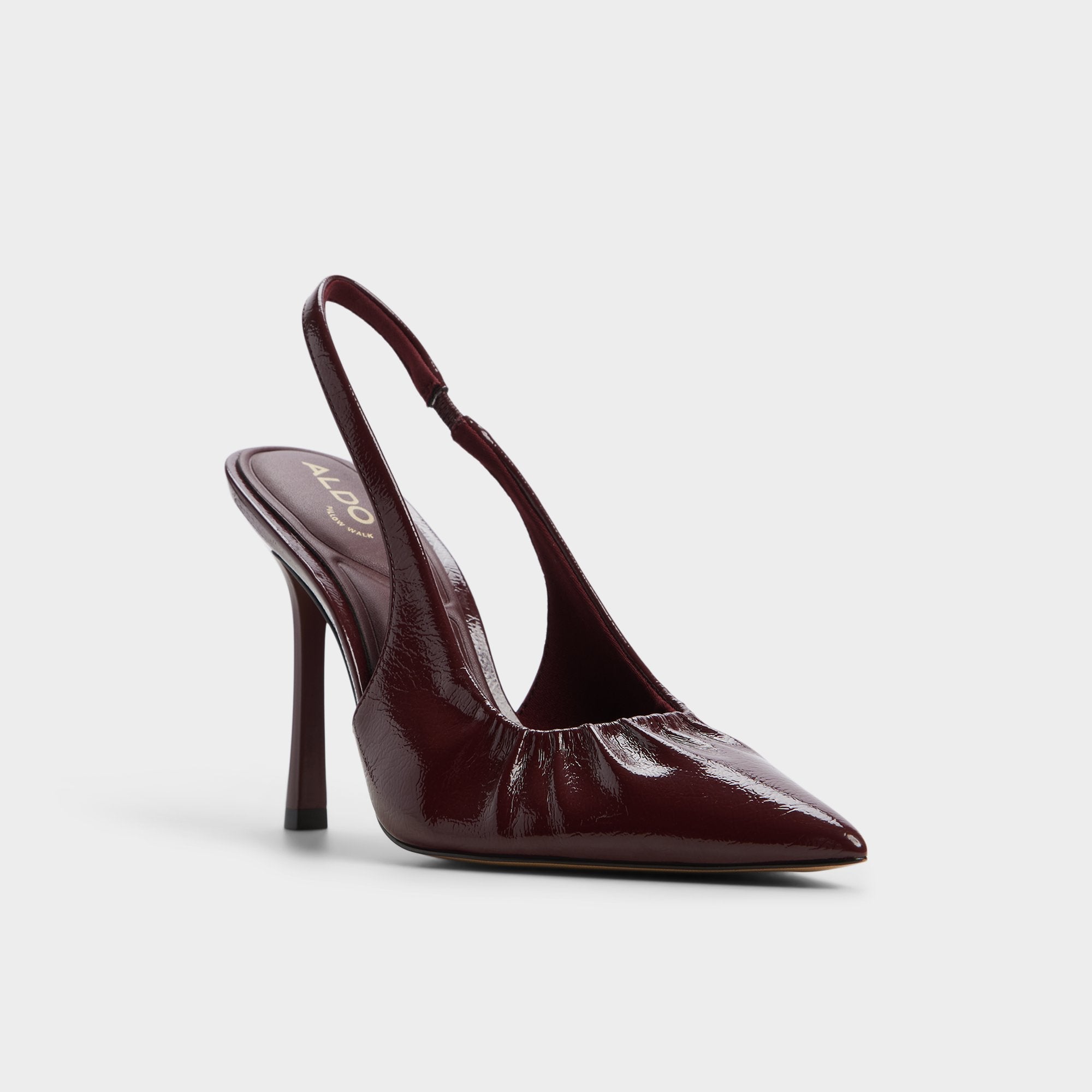 Aldo Mystie Bordo Women's Slingbacks - Slingback heel, Stiletto heel Women