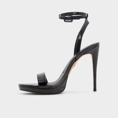 Aldo Katelina Black Women's Heeled sandals - Strappy heeled sandal, Stiletto platform Women