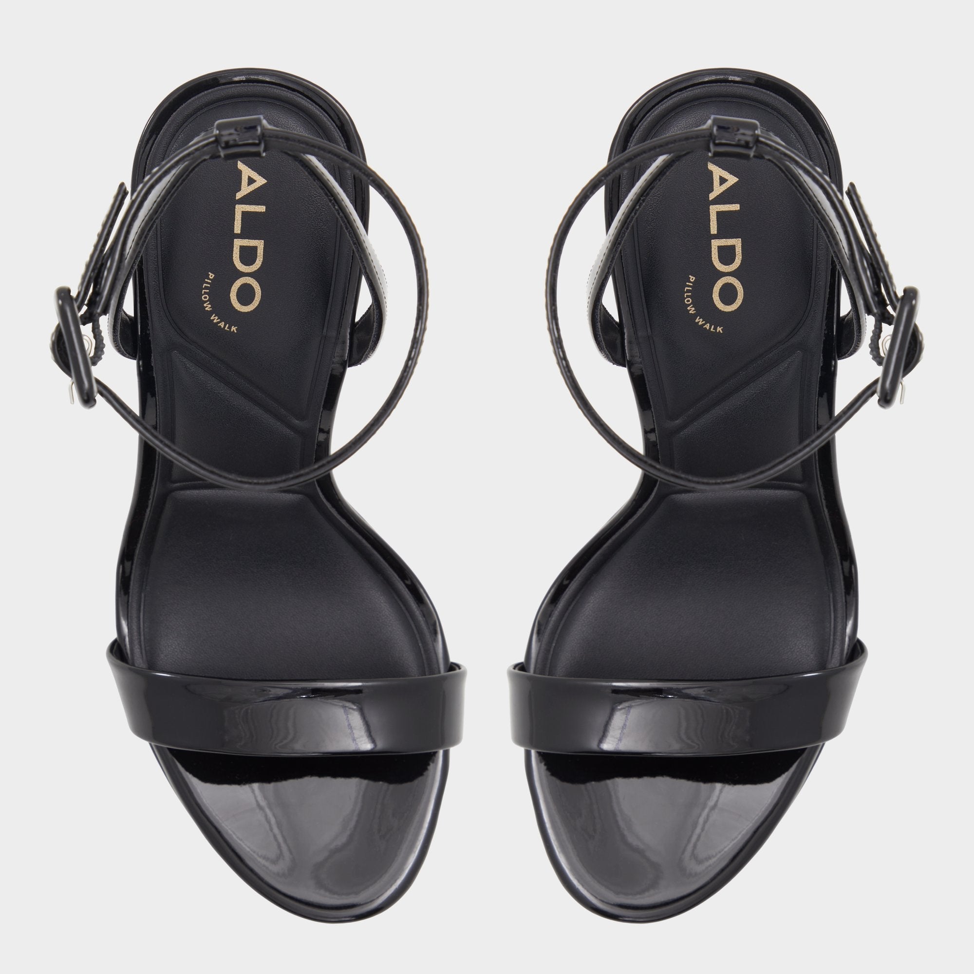 Aldo Katelina Black Women's Heeled sandals - Strappy heeled sandal, Stiletto platform Women
