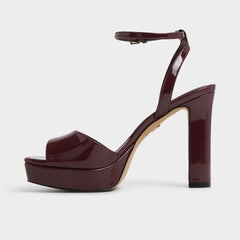 Aldo Chicgleam Bordo Women's Platform sandals - Heeled sandal, Platform Women