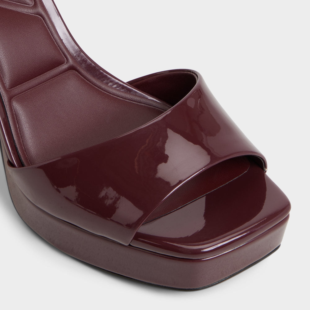 Aldo Chicgleam Bordo Women's Platform sandals - Heeled sandal, Platform Women