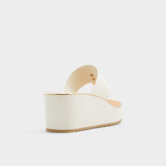 Aldo Penelopy White Women's Wedges - Wedge sandal, Wedge heel Women