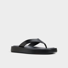 Aldo Grettle Black Women's Flats - Flip flop, Flatform Women