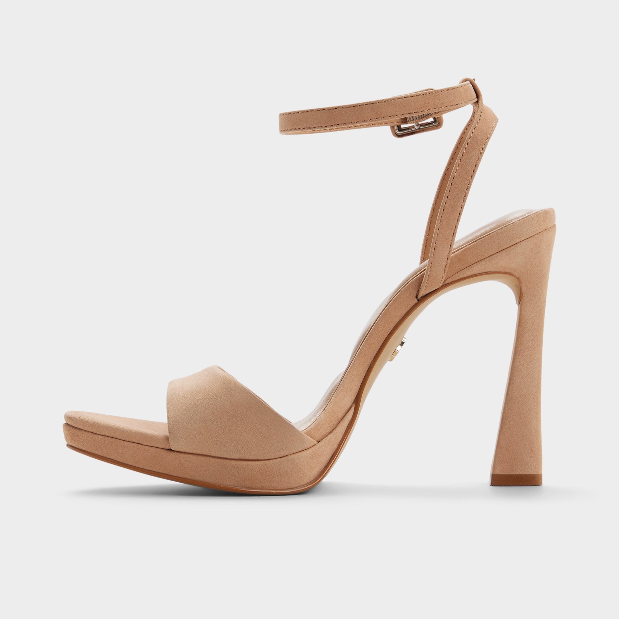Aldo Ivette in Medium Beige - Strappy heeled sandal, Platform Women