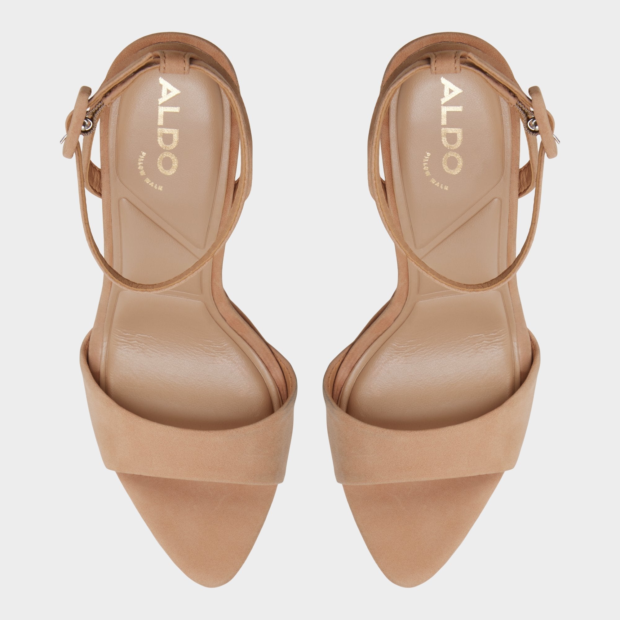 Aldo Ivette in Medium Beige - Strappy heeled sandal, Platform Women