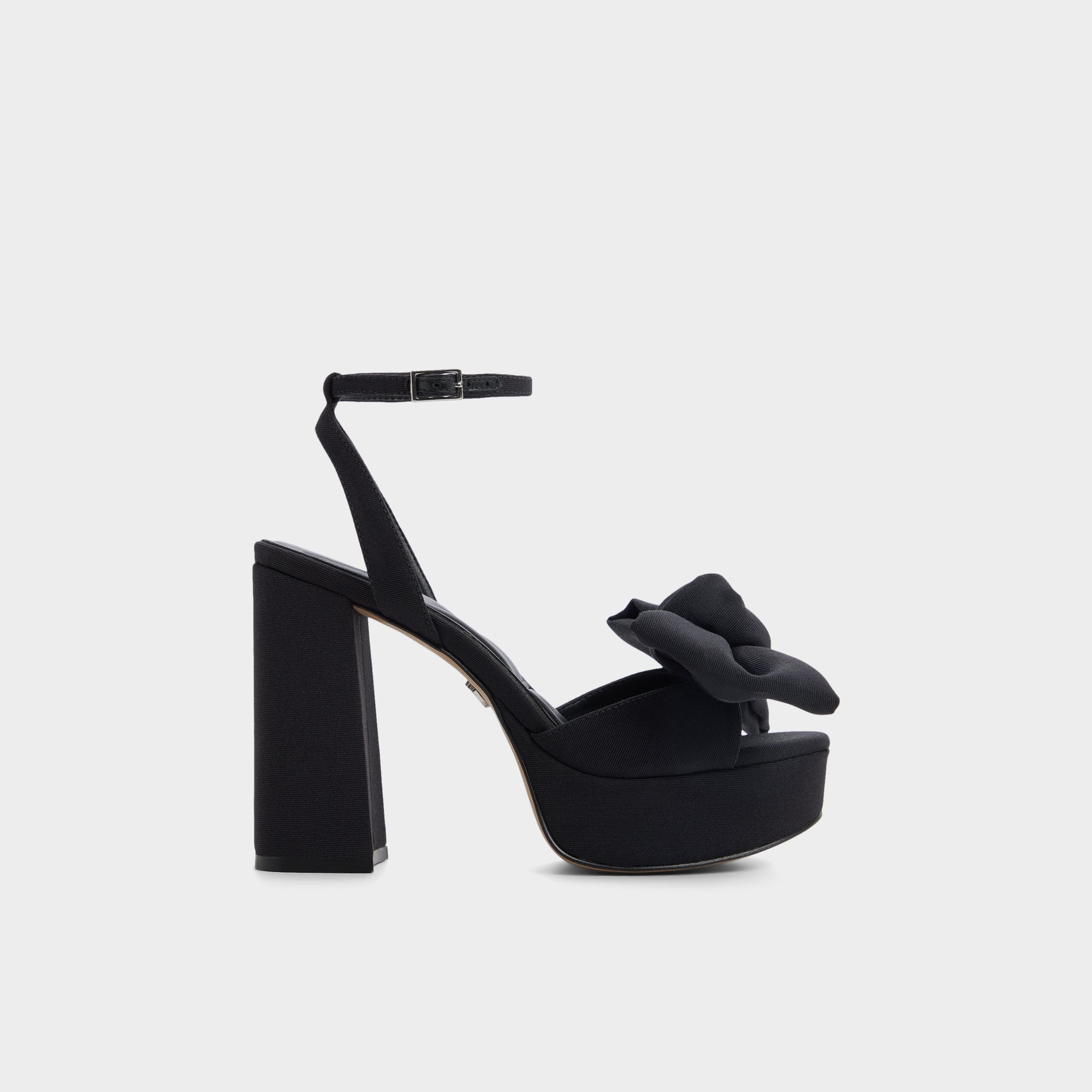Aldo Luscious in Black 14154112 - Strappy heeled sandal, Platform Women