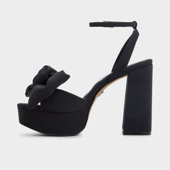Aldo Luscious in Black 14154112 - Strappy heeled sandal, Platform Women