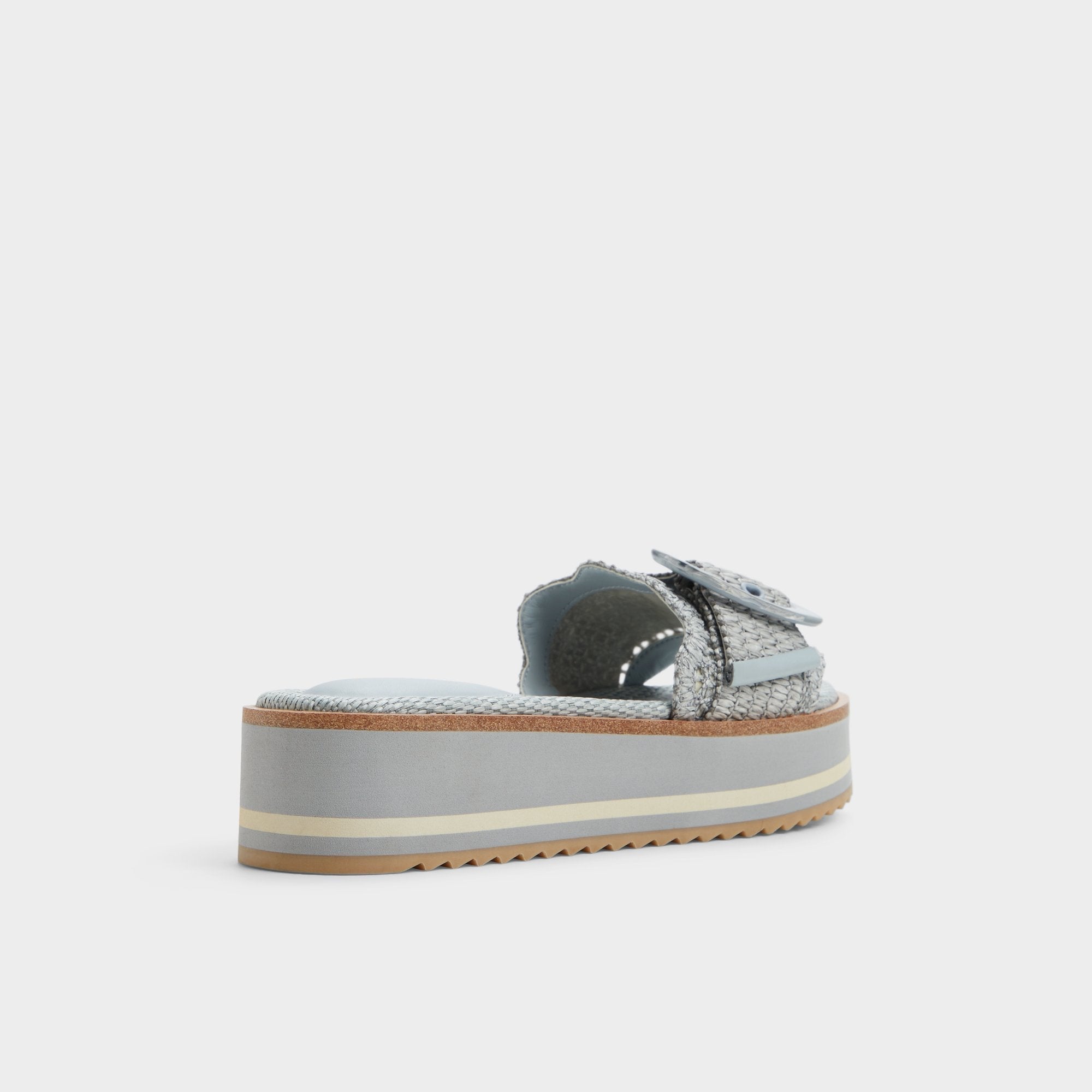 Aldo Wavynelly Other Blue Women's Flats - Slide sandal, Platform Women
