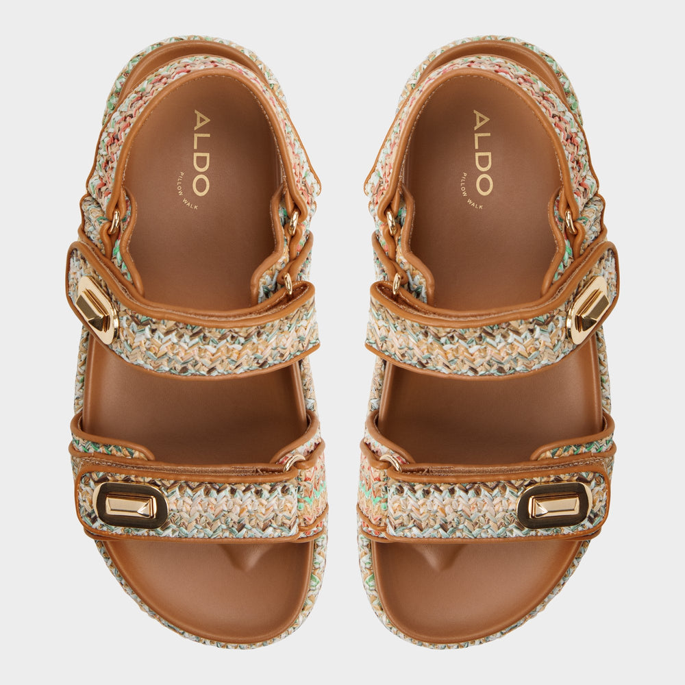 Aldo Sunhaven Bright Multi Women's Platform sandals - Footbed sandal Women