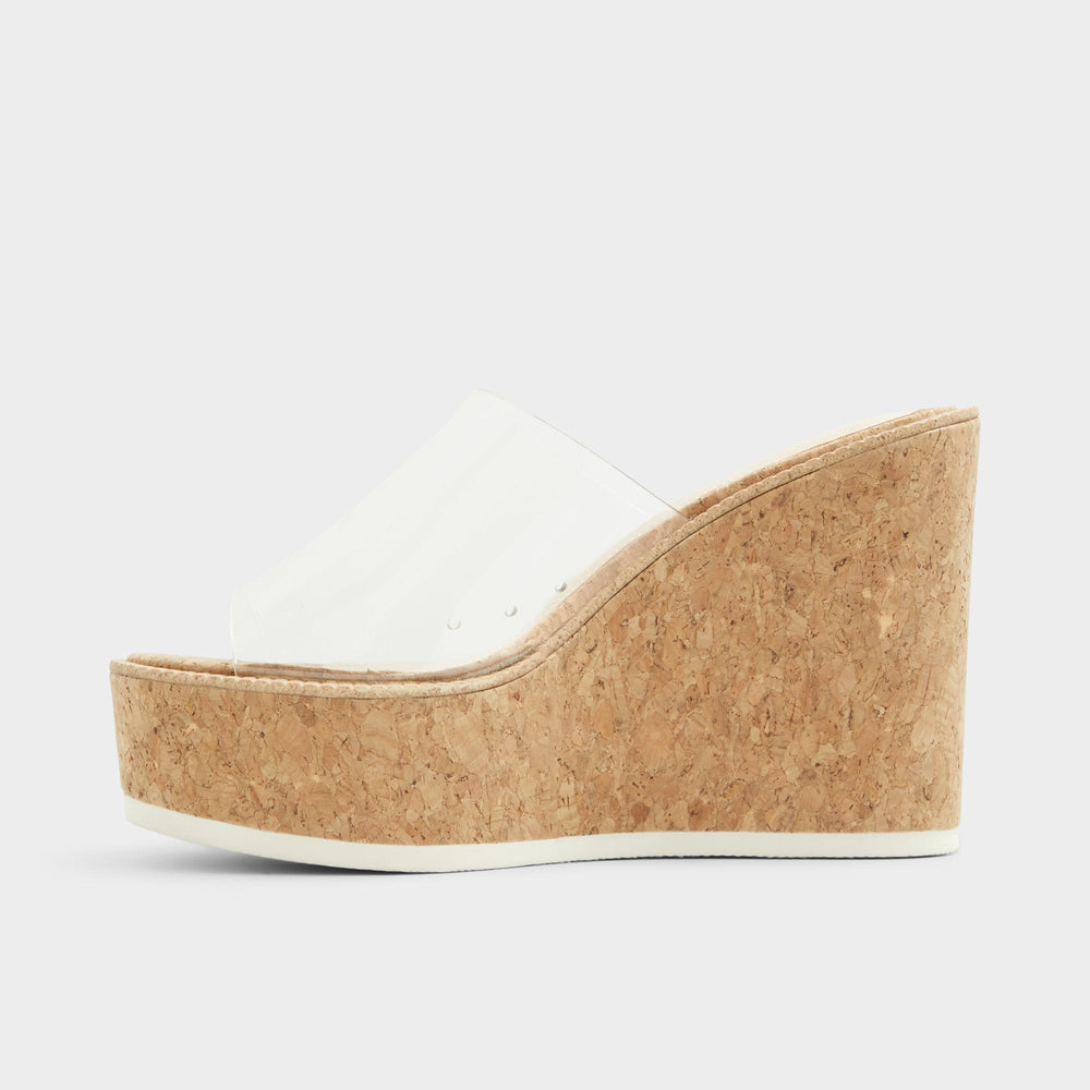 Aldo Midsommar Clear Women's Wedges - Wedge sandal, Wedge heel Women