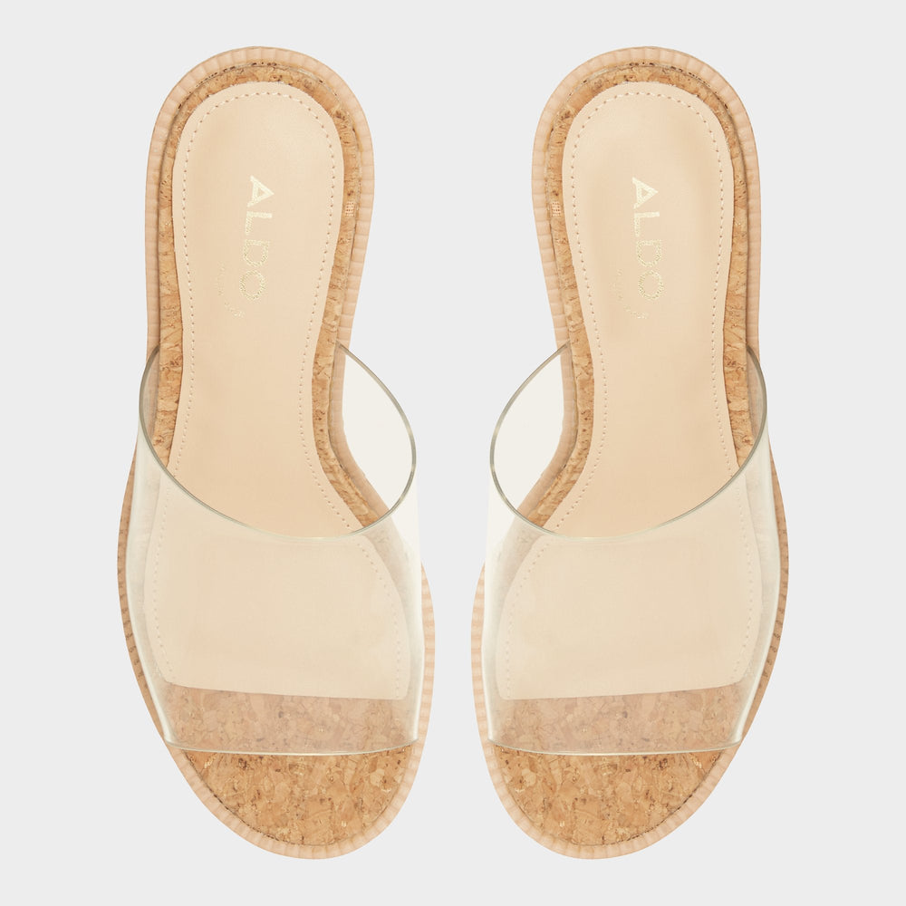Aldo Midsommar Clear Women's Wedges - Wedge sandal, Wedge heel Women