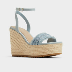 Aldo Aberitram Denim Women's Platform sandals - Wedge sandal Women