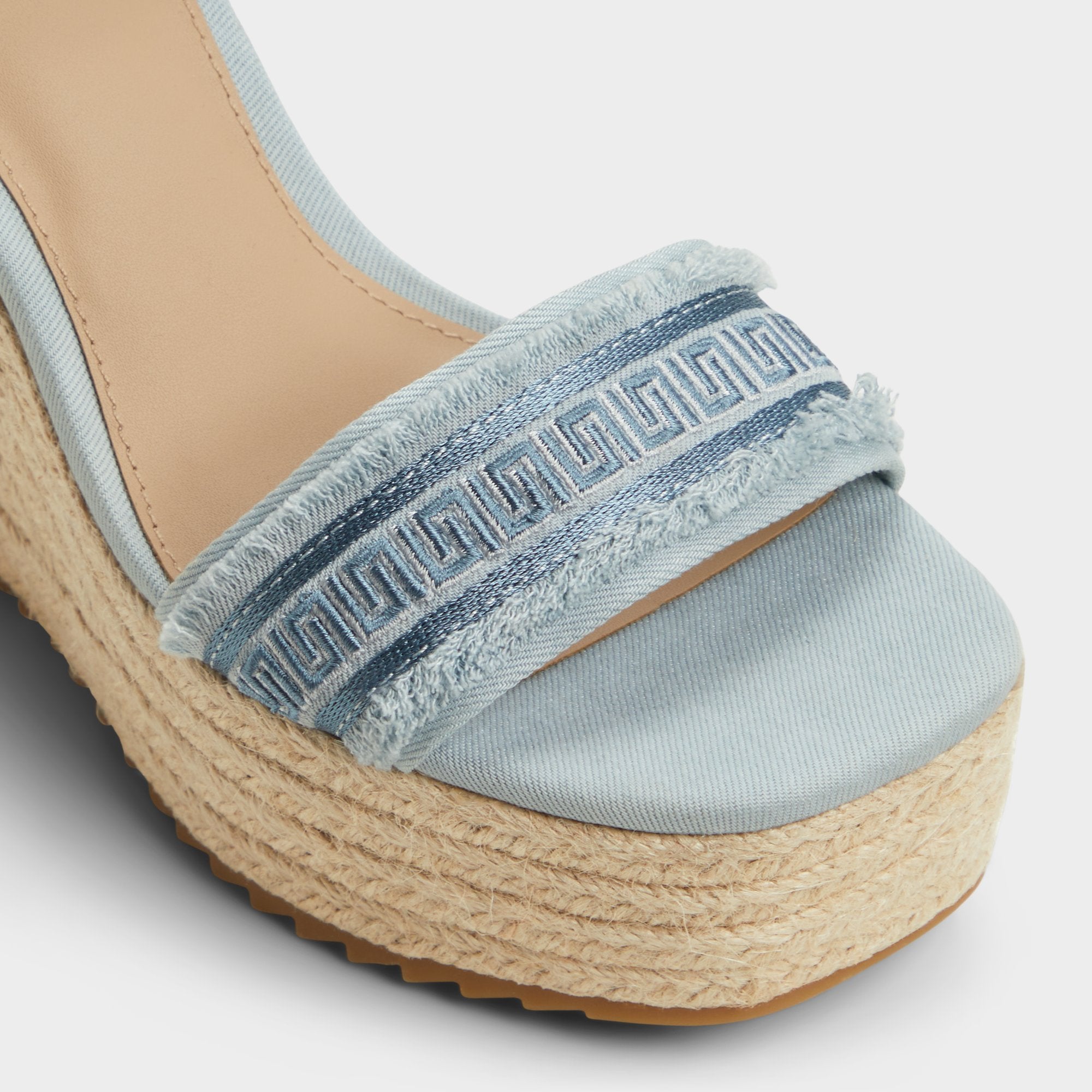 Aldo Aberitram Denim Women's Platform sandals - Wedge sandal Women