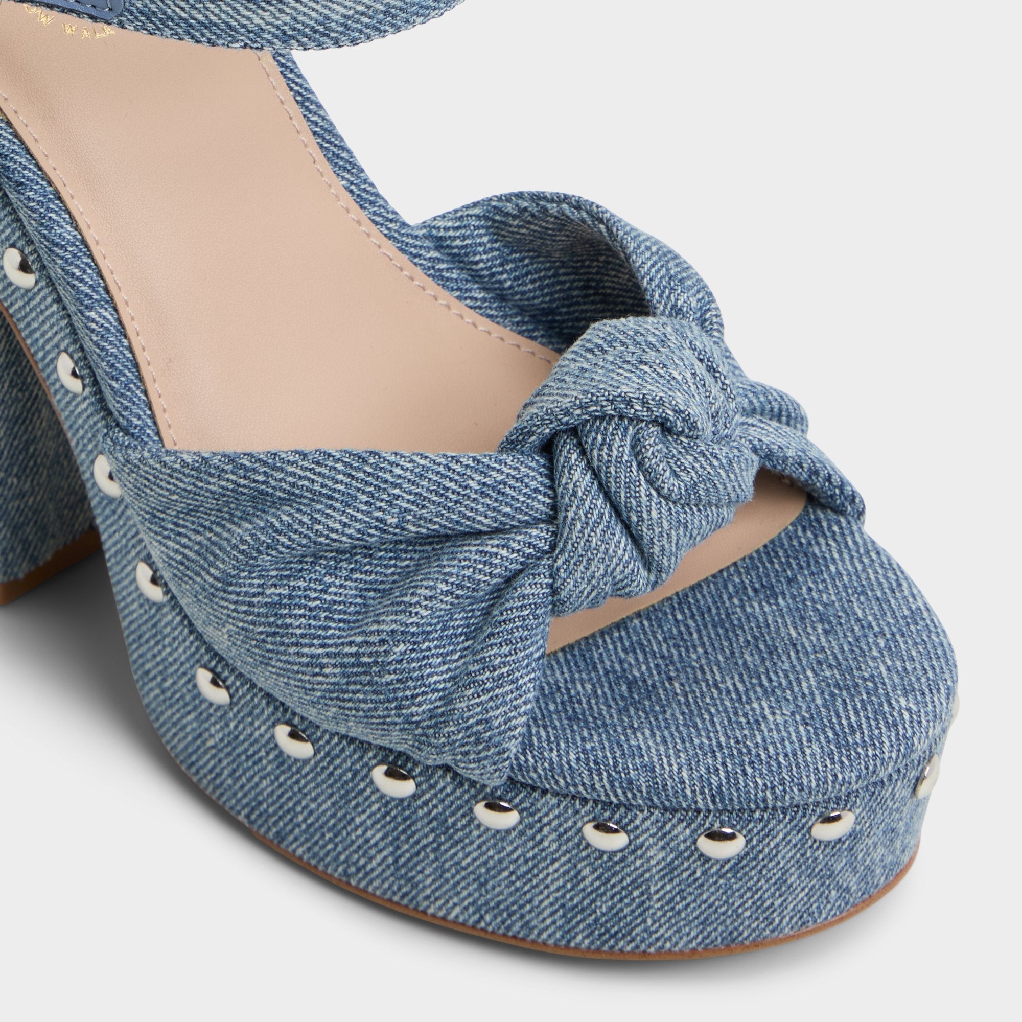 Aldo Ulialdan Blue Combo Women's Platform sandals - Strappy heeled sandal Women