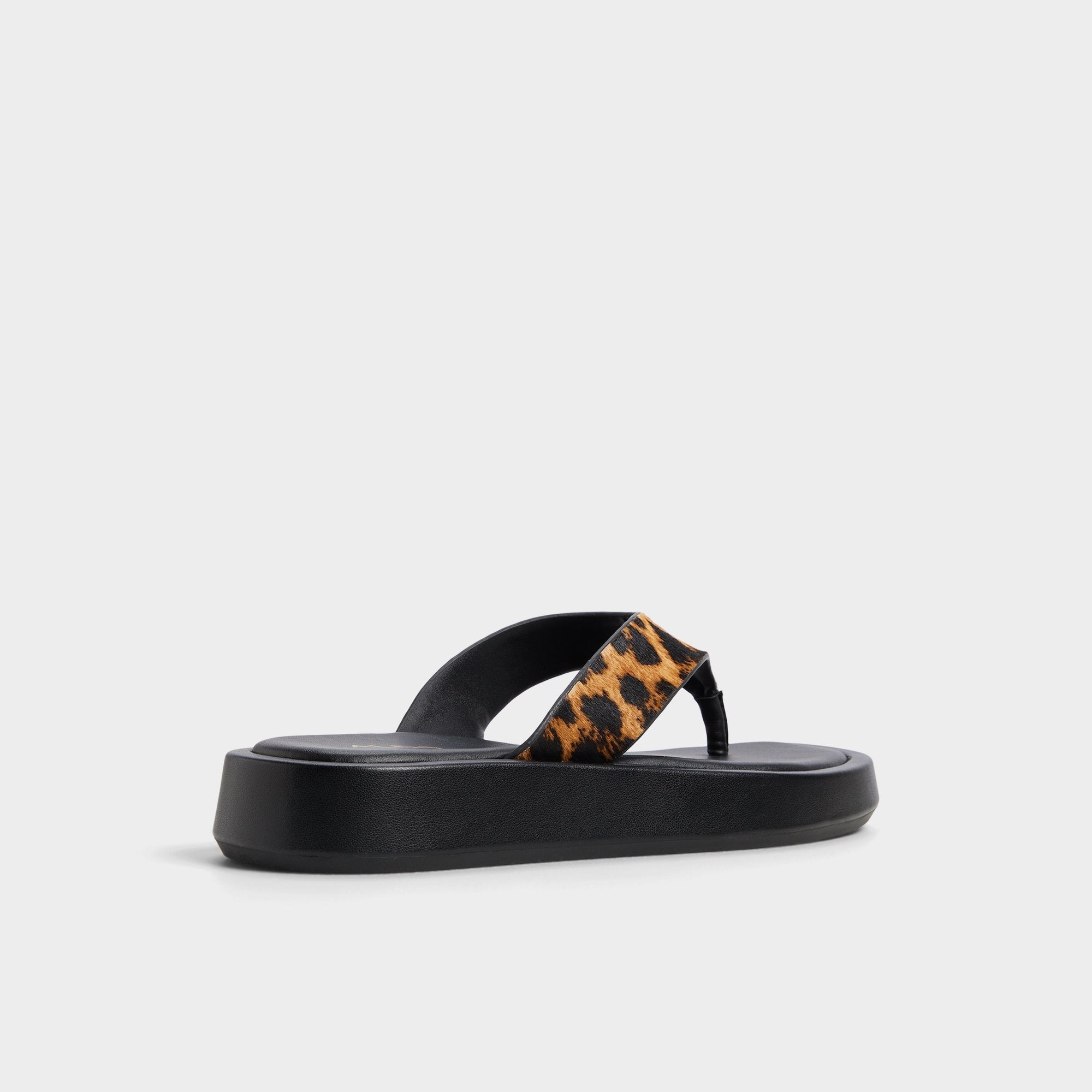 Aldo Grettle Brown Multi Women's Flats - Flip flop, Platform Women