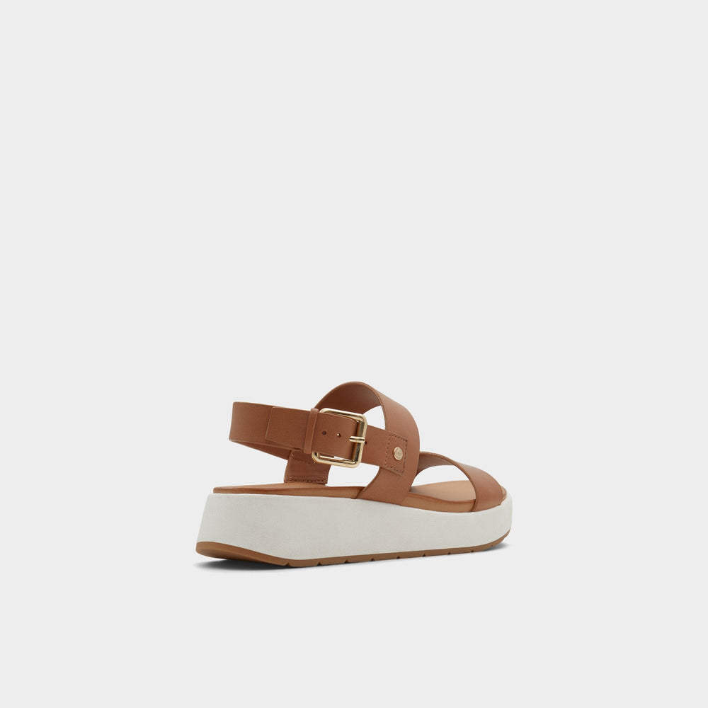 Aldo Silyia Dark Beige Women's Sandals - Flat sandal Women