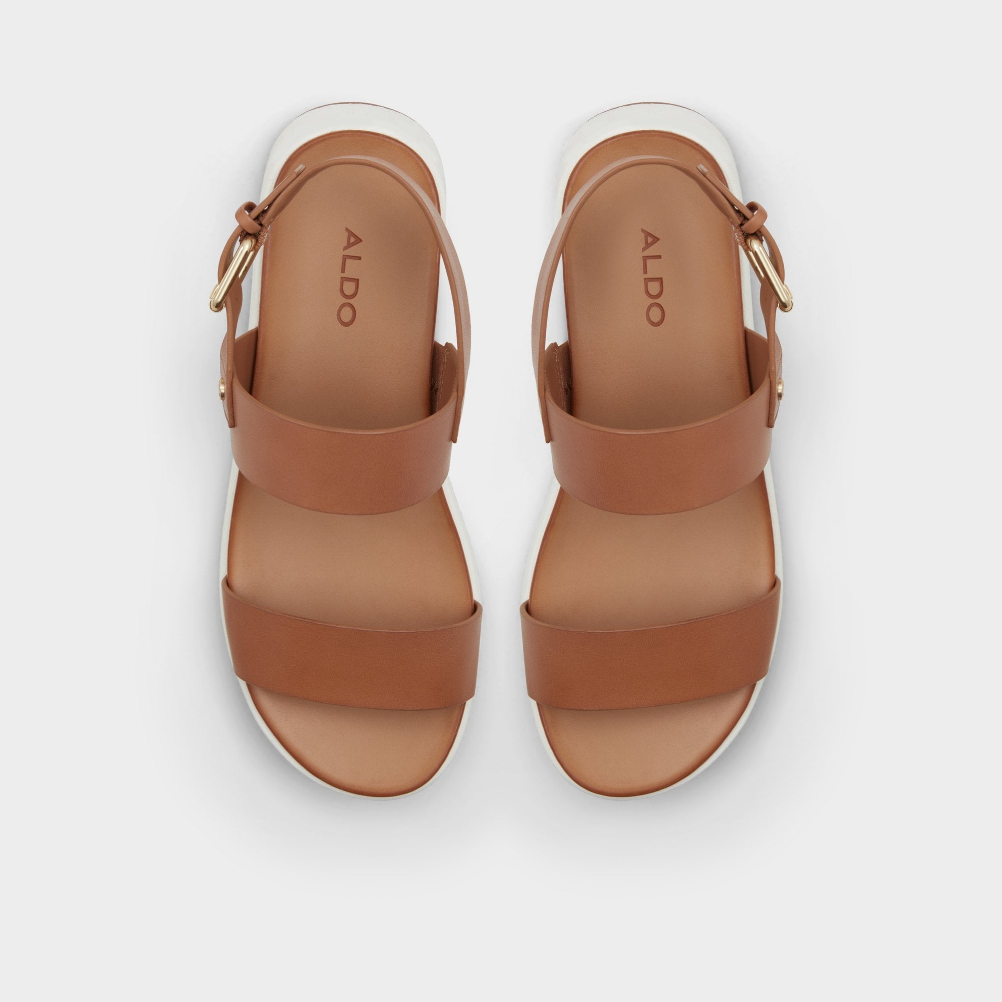 Aldo Silyia Dark Beige Women's Sandals - Flat sandal Women