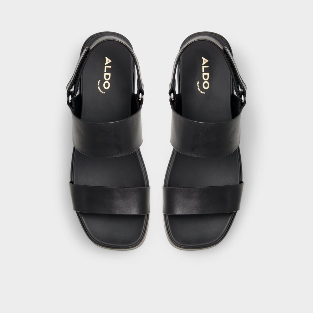 Aldo Thila Open Black Women's Wedges - Wedge sandal Women