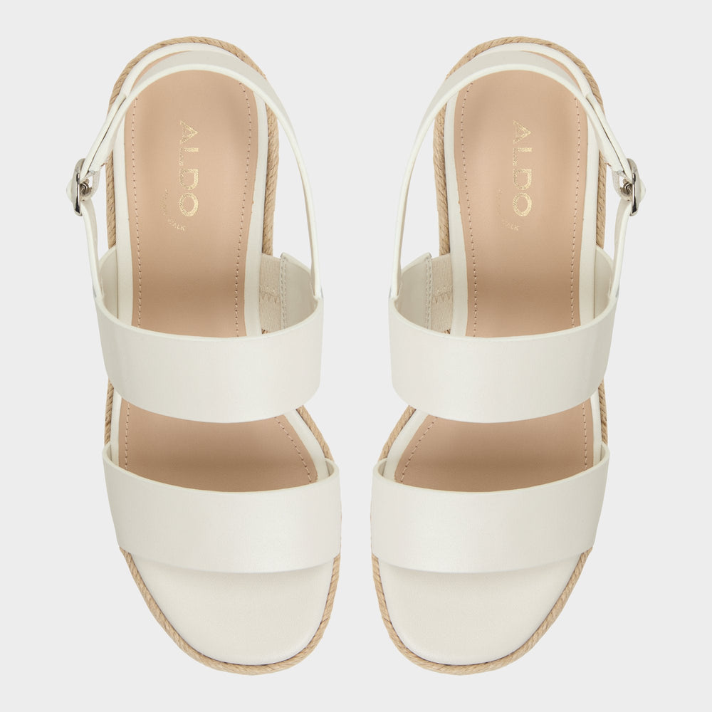 Aldo Keoni Open White Women's Platform sandals - Wedge sandal Women