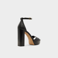 Aldo Enaegyn2.0 Black Women's Platform sandals - Strappy heeled sandal, Platform Women