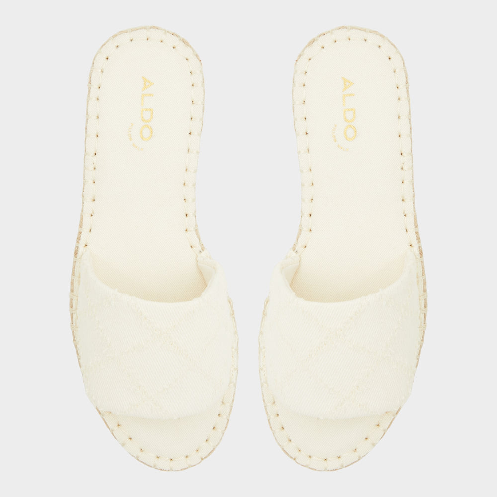 Aldo Erireni Open Natural Women's Flats - Slide sandal Women