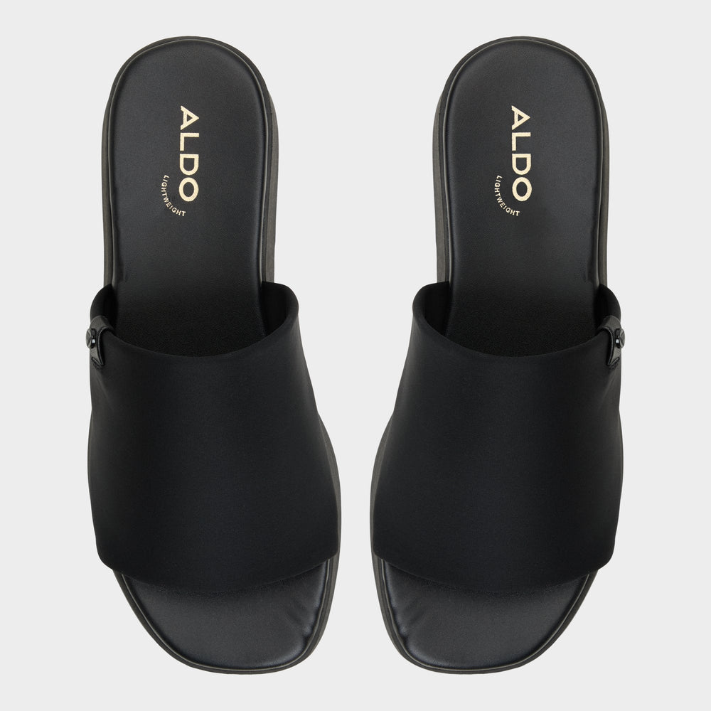 Aldo Yassa Black Women's Wedges - Wedge sandal Women