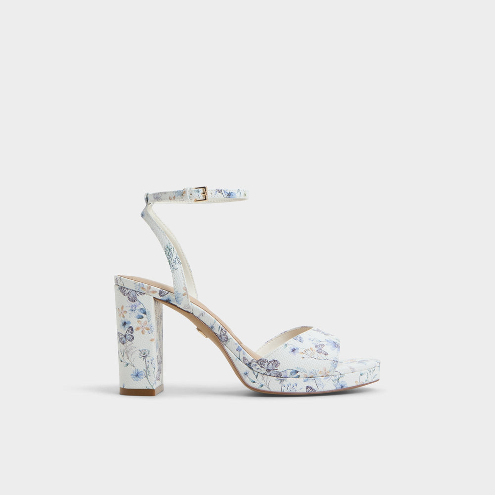 Aldo Gracious Multi Women's Block heels - Strappy heeled sandal, Block heel Women