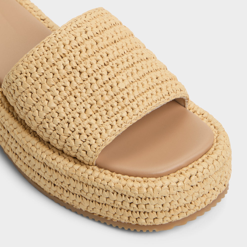 Aldo Bohemina Natural Women's Platform sandals - Flatform sandal Women