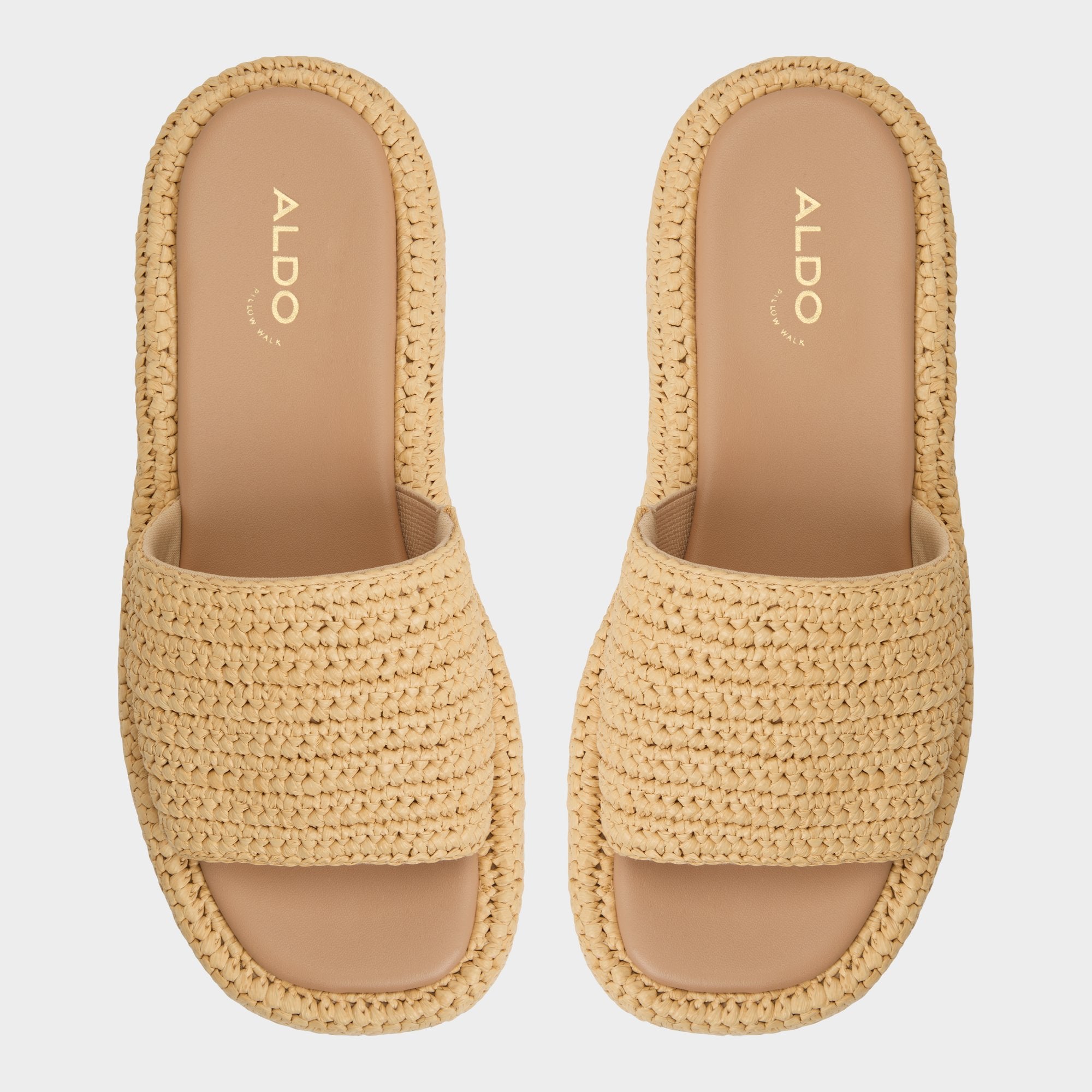 Aldo Bohemina Natural Women's Platform sandals - Flatform sandal Women