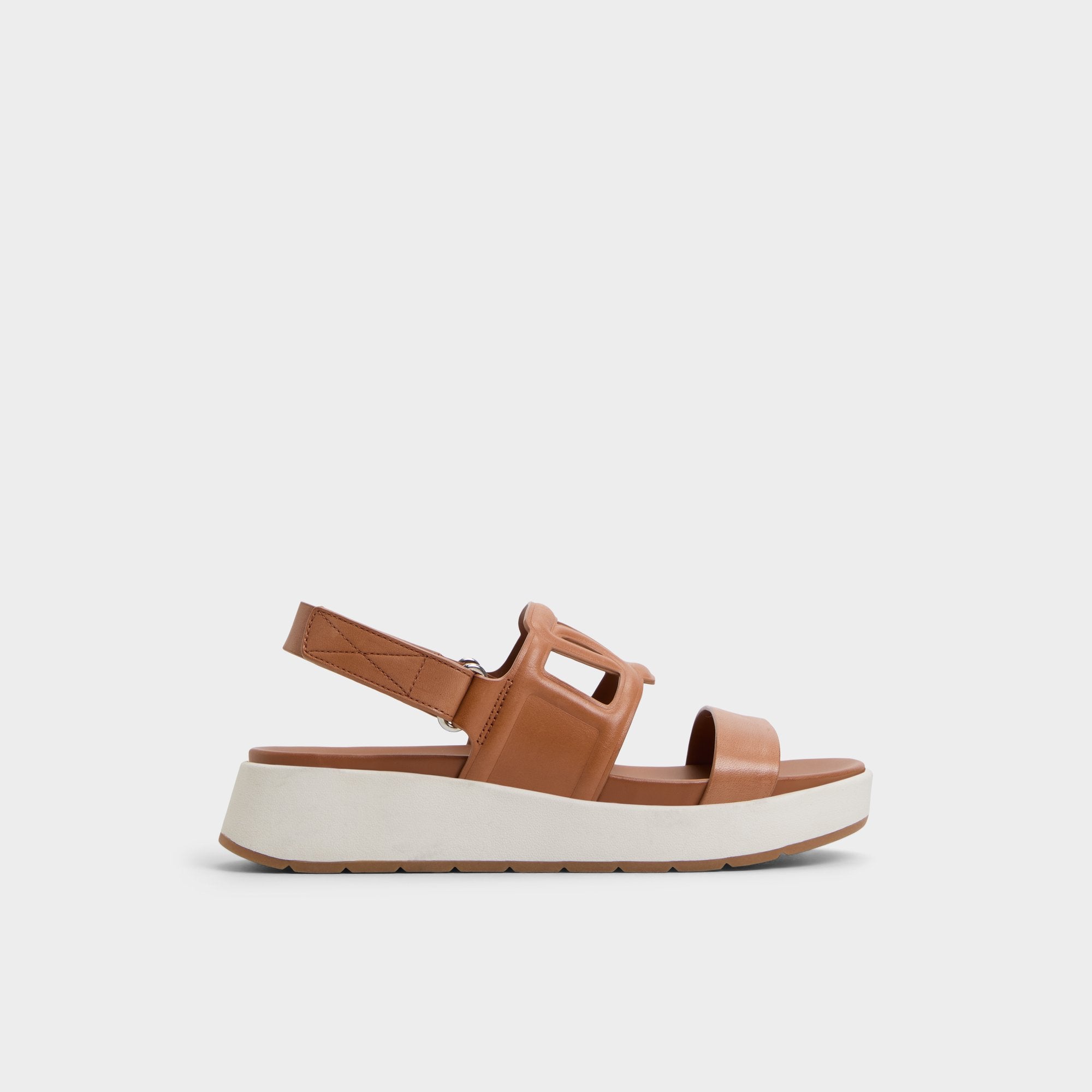 Aldo Onuvia Medium Brown Women's Footbed sandals - Footbed sandal, Flatform Women