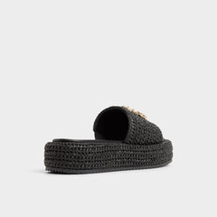 Aldo Justbeachy Black Women's Platform sandals - Flatform sandal Women
