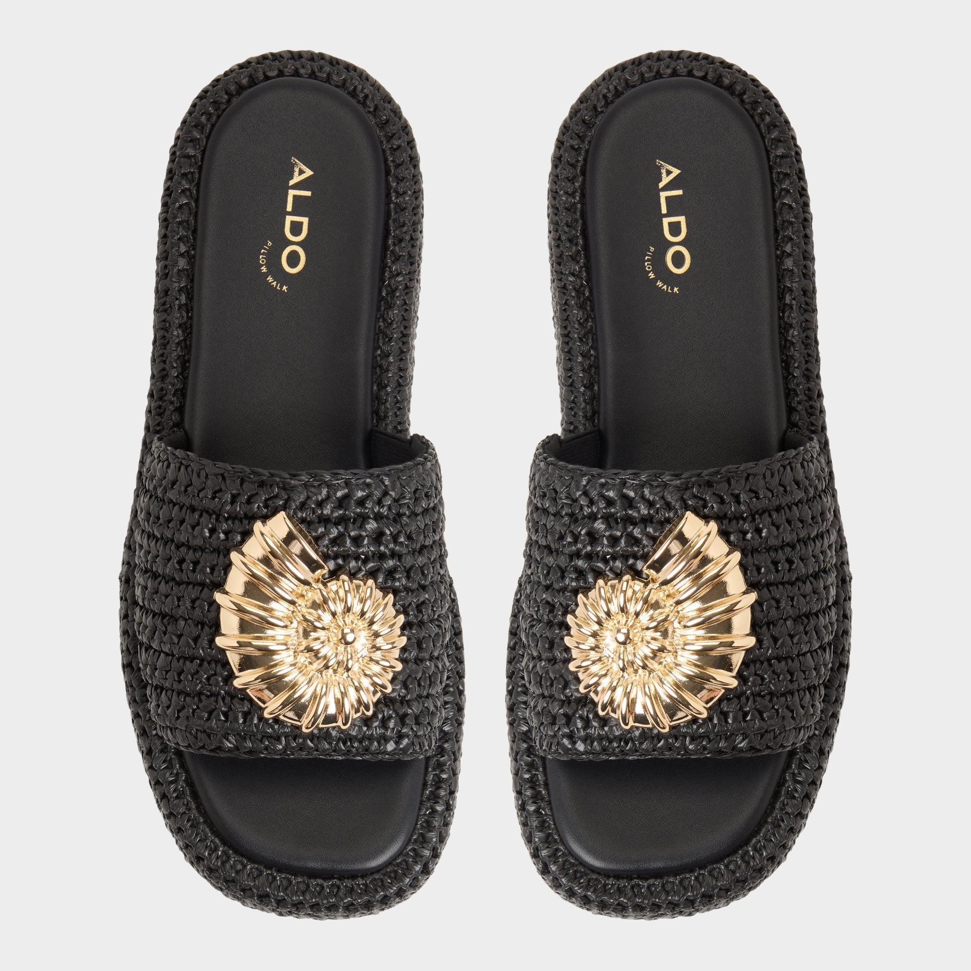 Aldo Justbeachy Black Women's Platform sandals - Flatform sandal Women