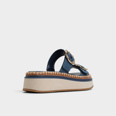 Aldo Kaeithien Dark Blue Women's Platform sandals - Slide sandal Women