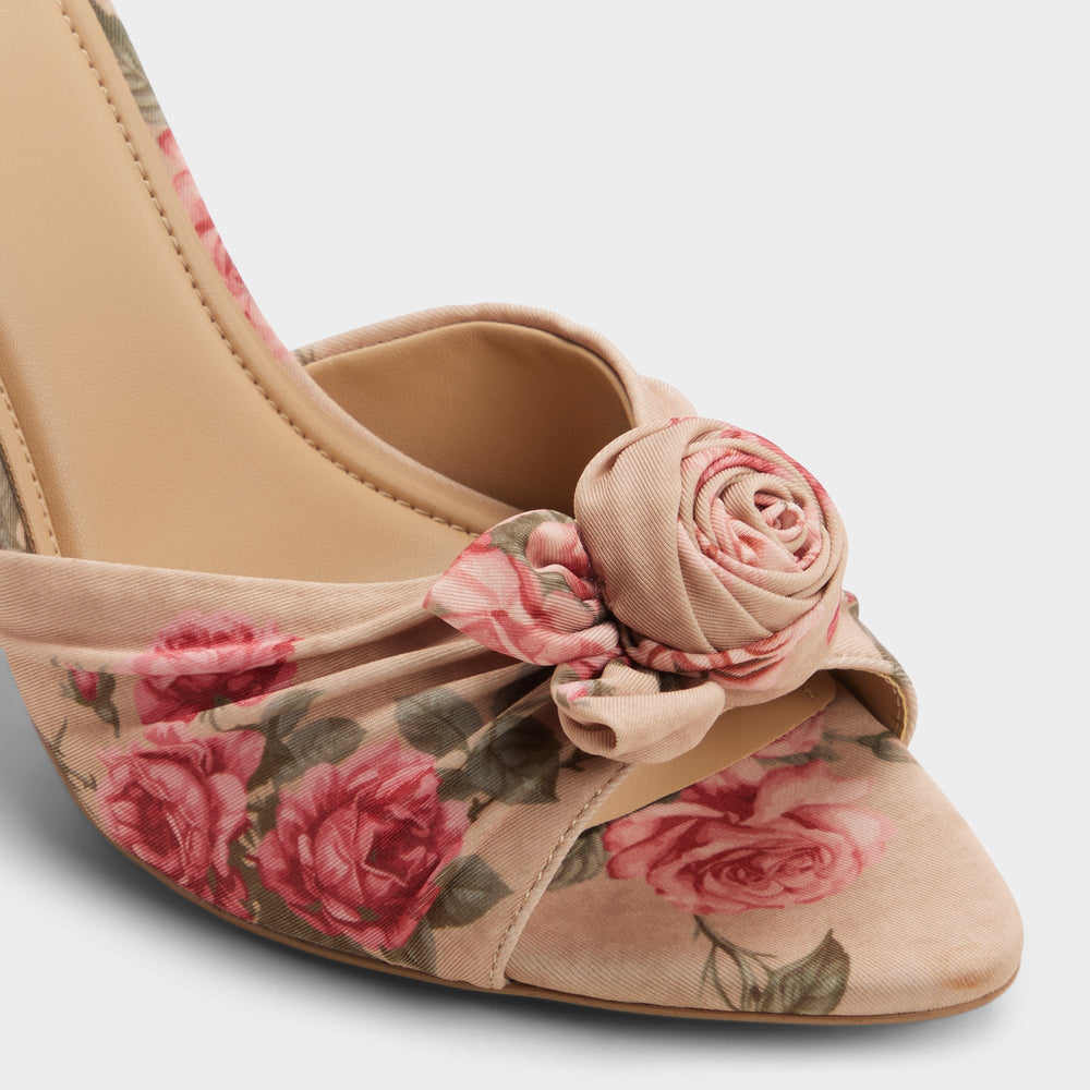 Aldo Rosalina in Beige Combo 14193392 - Heeled mule, Stiletto heel Women|New
