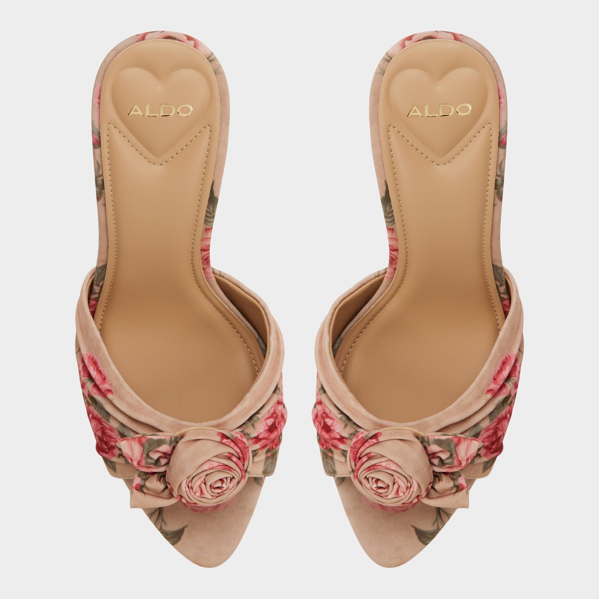 Aldo Rosalina in Beige Combo 14193392 - Heeled mule, Stiletto heel Women|New
