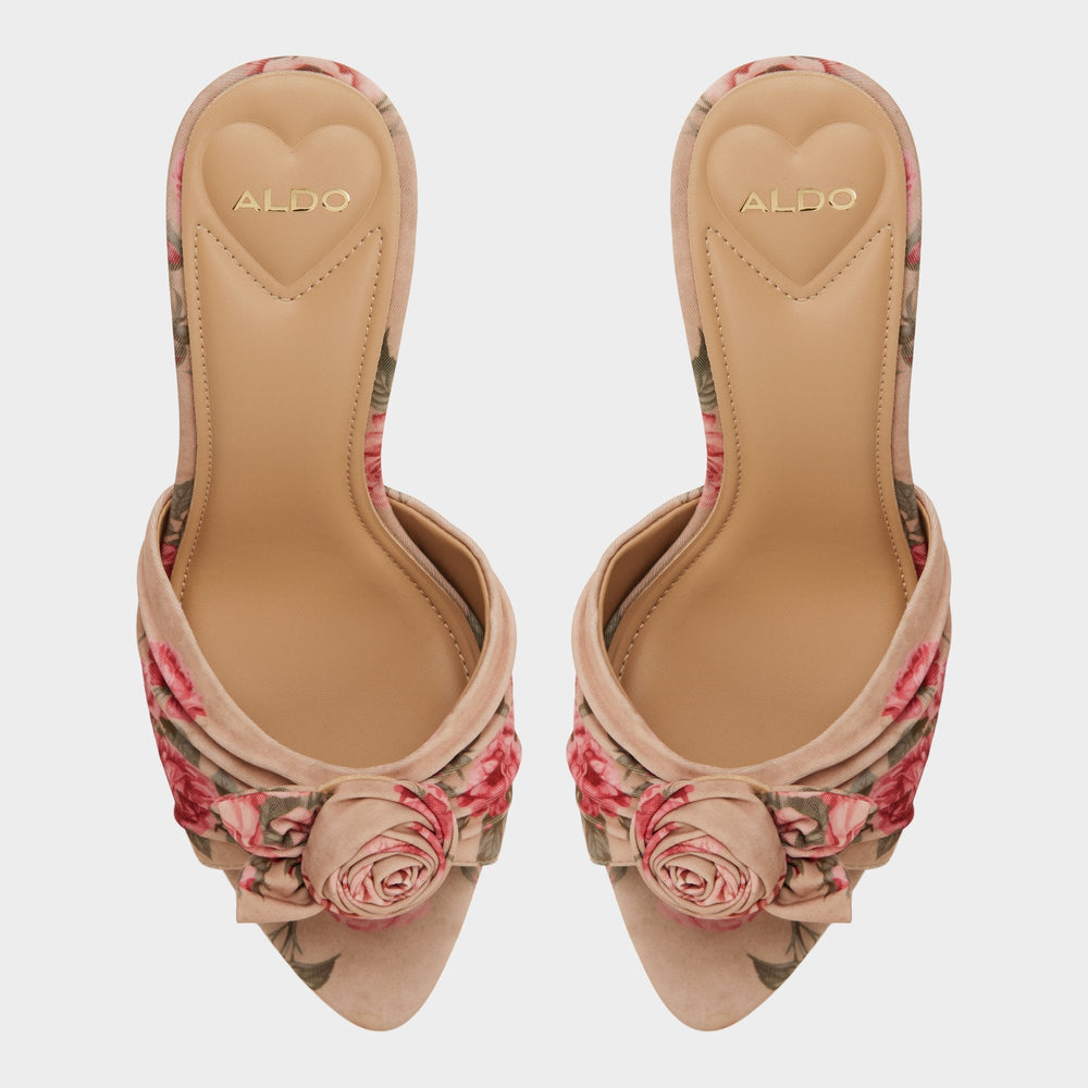 Aldo Rosalina in Beige Combo 14193392 - Heeled mule, Stiletto heel Women|New