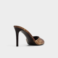 Aldo Anniebrilden in Brown Multi 14190598 - Heeled mule, Stiletto heel Women|New