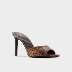 Aldo Anniebrilden in Brown Multi 14190598 - Heeled mule, Stiletto heel Women|New