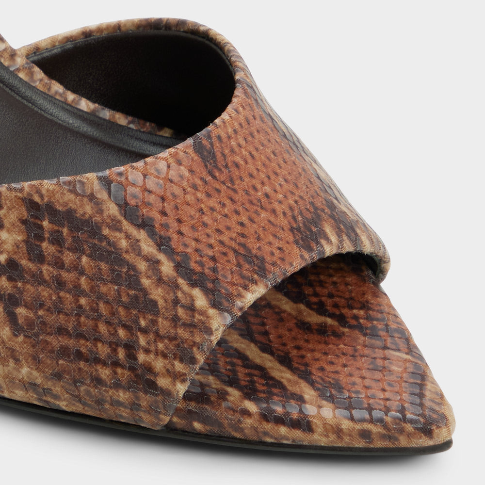 Aldo Anniebrilden in Brown Multi 14190598 - Heeled mule, Stiletto heel Women|New