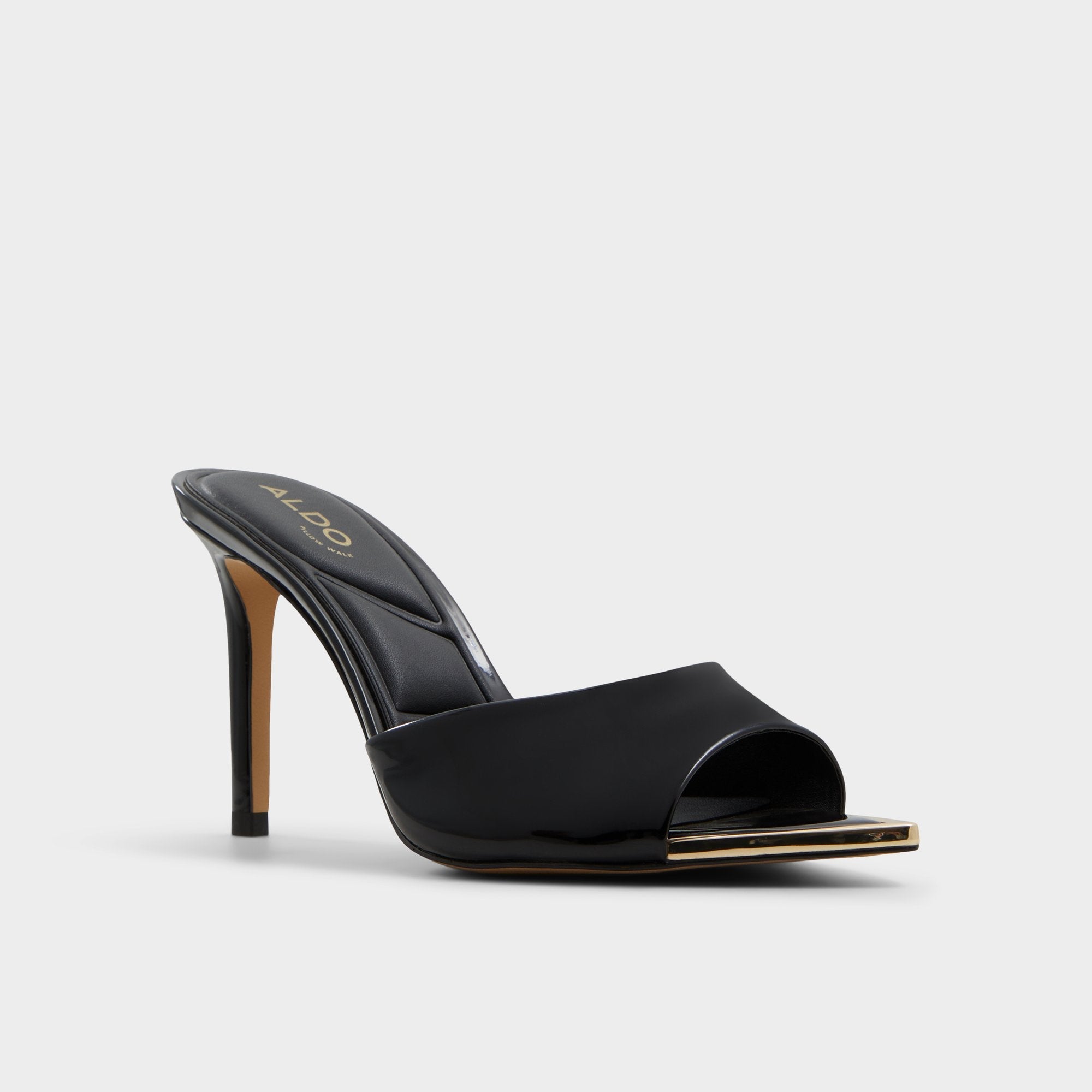 Aldo Anniebrilden Black Women's Heeled mules - Heeled mule, Stiletto heel Women