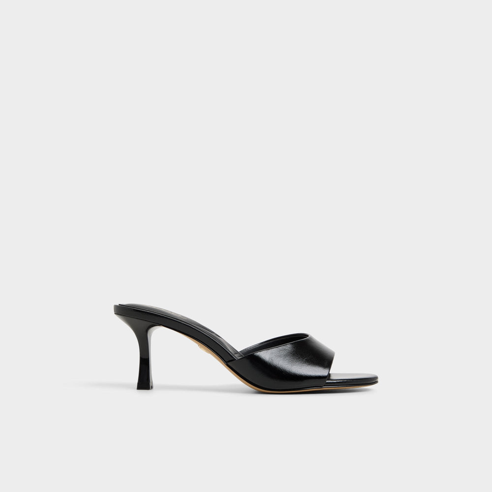 Aldo Annaberaen in Black - Heeled mule, Stiletto heel Women
