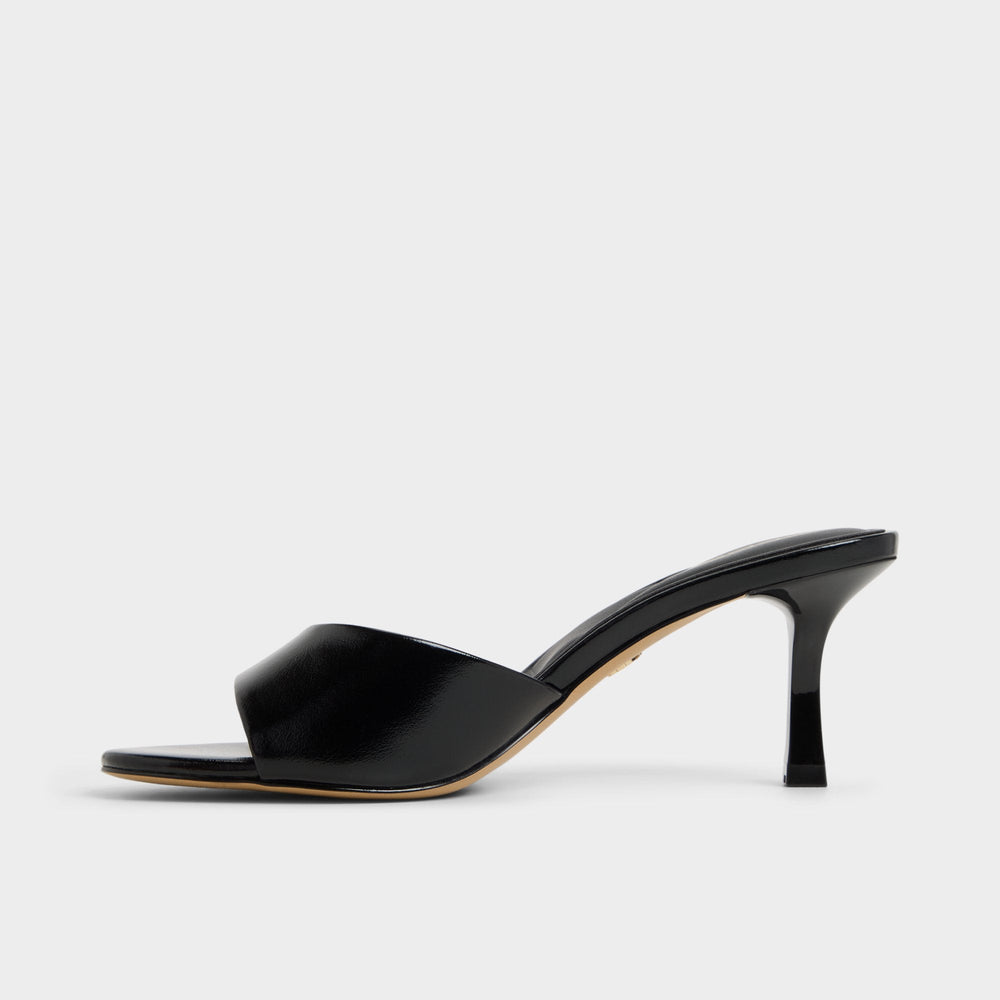 Aldo Annaberaen in Black - Heeled mule, Stiletto heel Women