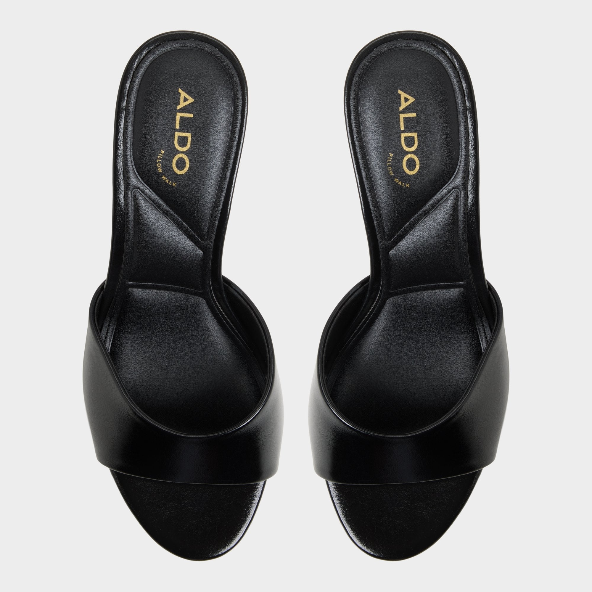 Aldo Annaberaen in Black - Heeled mule, Stiletto heel Women
