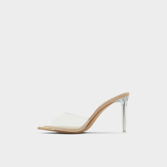 Aldo Annabrilden Bone Women's Heeled mules - Heeled mule, Stiletto heel Women