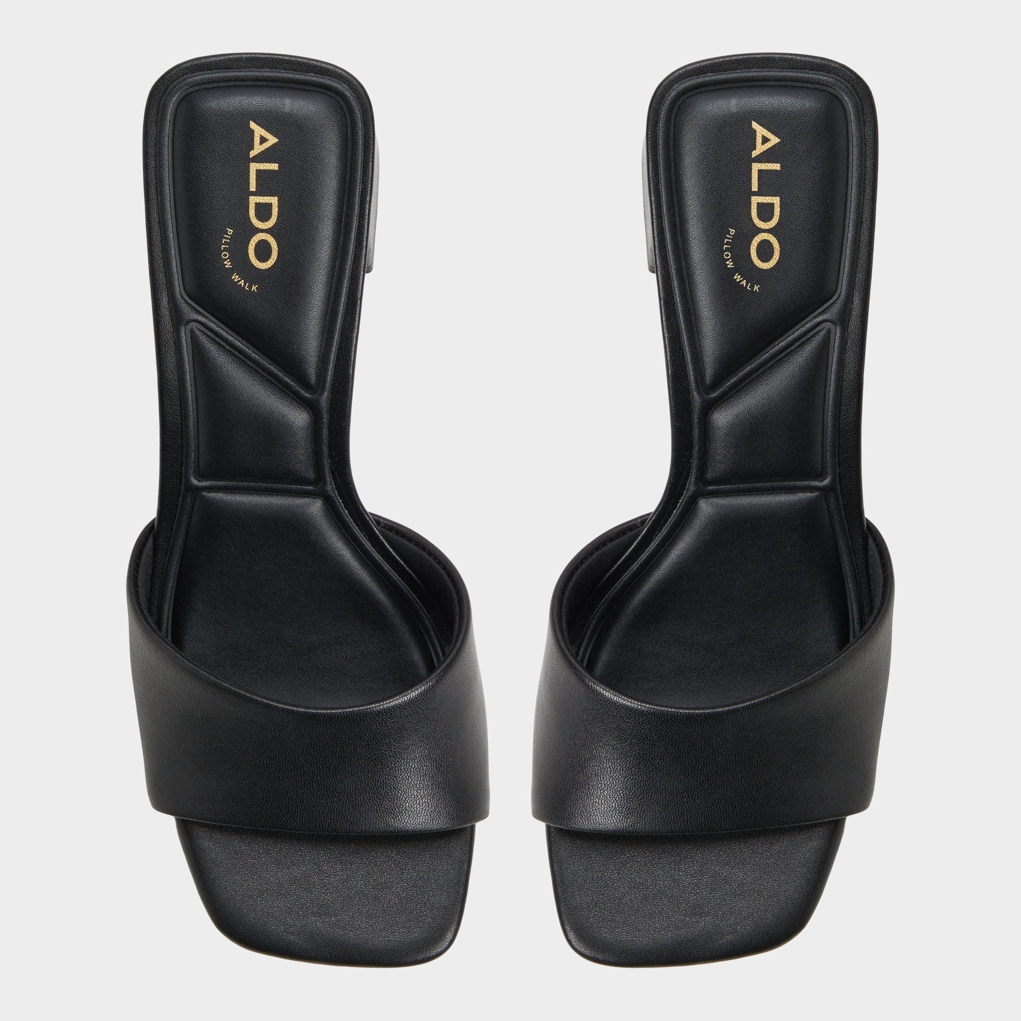 Aldo Tisha Black Women's Heeled mules - Heeled mule, Block heel Women