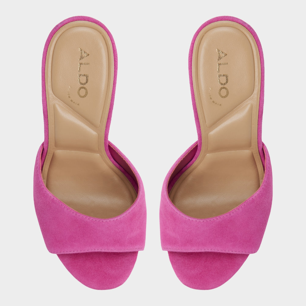 Aldo Rivieraa in Dark Pink - Heeled mule, Platform Women