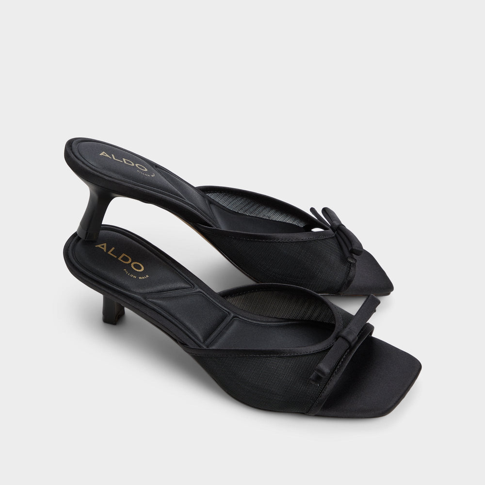 Aldo Begoniaa Black Women's Heeled mules - Heeled mule, Kitten heel Women