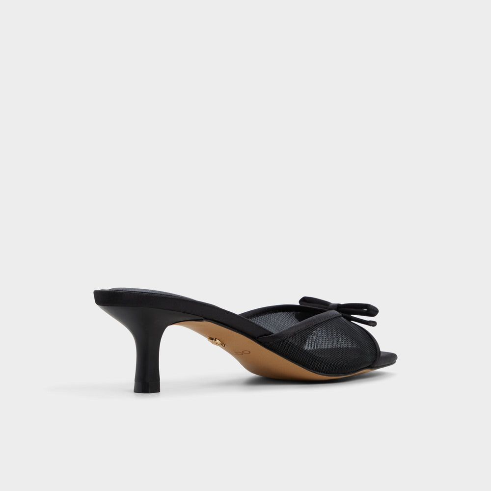 Aldo Begoniaa Black Women's Heeled mules - Heeled mule, Kitten heel Women